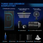 Turbowuchs Turbo3000 90x90x180cm Grow Tent Kits - Image 2