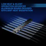 Turbowuchs Turbo8000 Samsung Vollspektrum Einstellbares Spektrum LED Grow Lampe – Bild 2